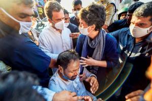 Hathras case: Noida police regrets manhandling Priyanka Gandhi