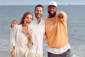 NBA star Dwyane Wade accidentally crashes couple's wedding proposal