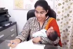 IAS Officer rejoins work 14 days after giving birth to a baby girl