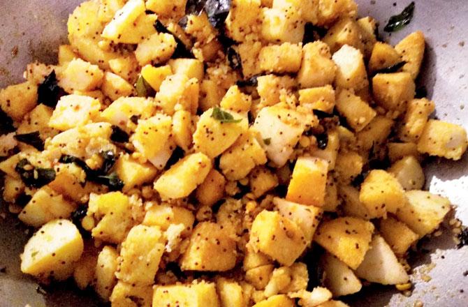 Idli upma