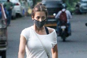 Malaika Arora snapped after recovering from COVID-19 in Mumbai
