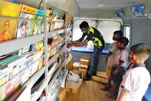 Palghar's 'school on wheels' helping children stay in touch with books