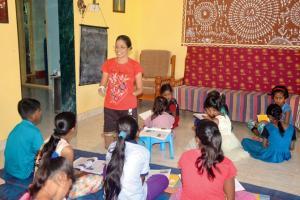 Teacher who lost her limbs, teaches tribal students free of cost