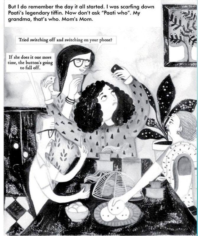 Illustrated by Kalyani Ganapathy, the book also tackles generation gaps and non-traditional family structures