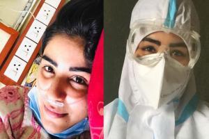 Actress Shikha, who volunteered to treat COVID patients, tests positive