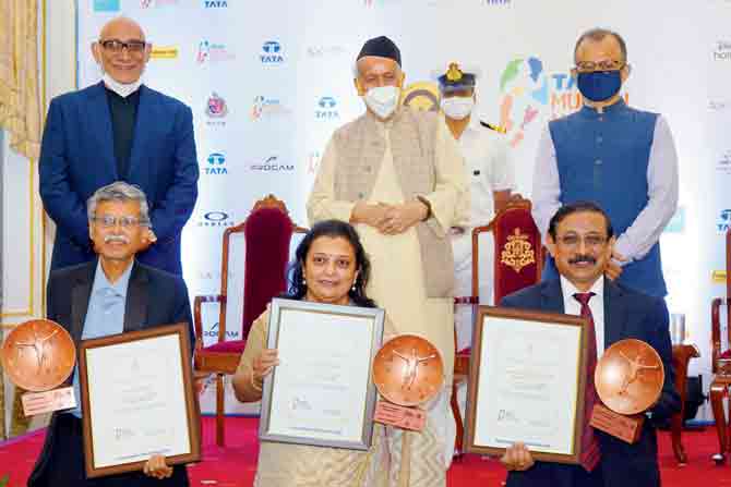 Governor of Maharashtra, Bhagat Singh Koshyari with TMM’s dignitaries at Raj Bhavan recently