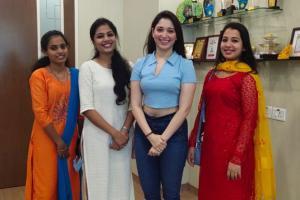 Tamannaah's heartfelt post thanking doctors, hospital staff