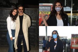 Airport diaries: Akshay Kumar, Vaani Kapoor back after Bell Bottom shoot; Karishma, Richa clicked