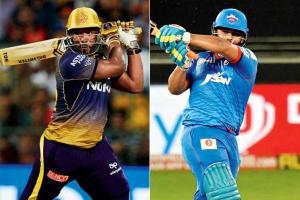 Andre Russell v Rishabh Pant could set up battle of sixes at Sharjah