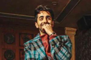 Raising the guffaws! Ayushmann Khurrana pokes fun at himself