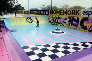 Mumbai: Painting puts edgy vibe on Carter Road skate park in Bandra