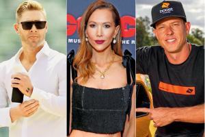 Is Michael Clarke's ex-wife Kyly dating racer James Courtney?
