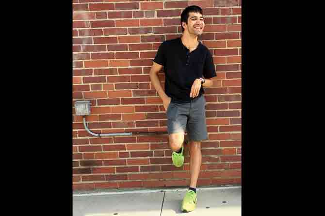 Marathoner Nihad Panju doesn’t  miss his daily workouts