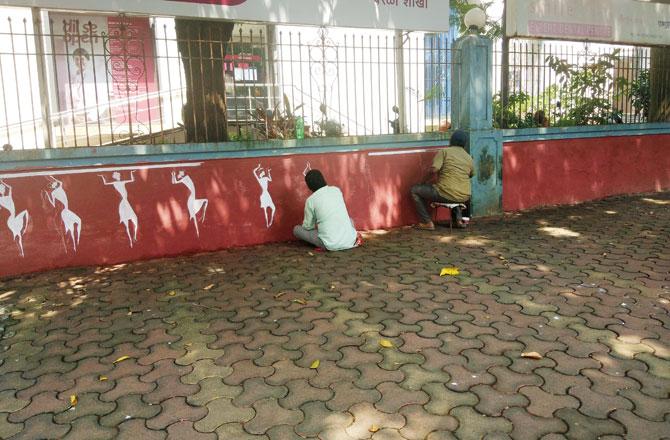 Warli art bring walls alive