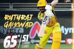 IPL 2020: Ruturaj Gaikwad bats through as CSK beat RCB by eight wickets