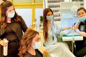 Mother-daughter duo Gauri Khan and Suhana indulge in some salon time