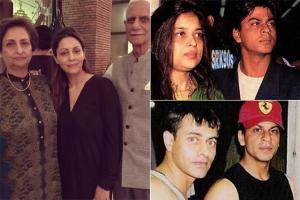 Shah Rukh Khan and Gauri Khan's family photos