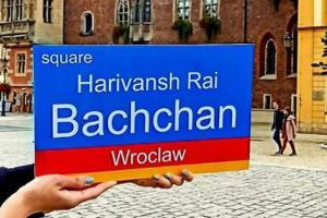 Polish city Wrocklaw names square after Amitabh Bachchan's father