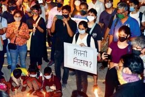 Mumbai takes to streets against Hathras gangrape