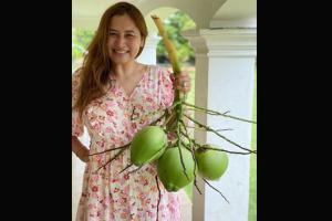 Jwala Gutta is having the 'coconut kind of life' at her farm. See photo
