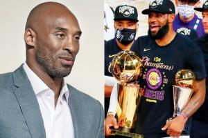 This one's for Kobe: LeBron James after LA Lakers win NBA title