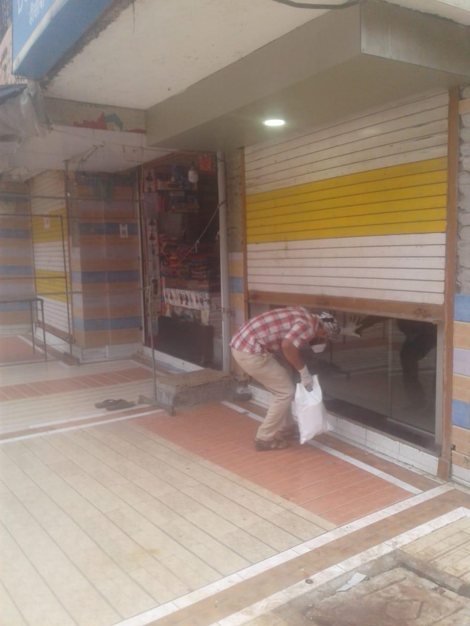 Accused entering ATM centre