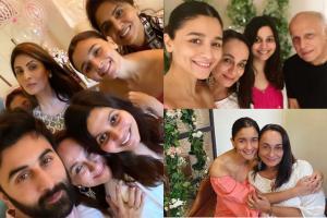 See Photos: Ranbir, Alia and family celebrate Soni Razdan's birthday