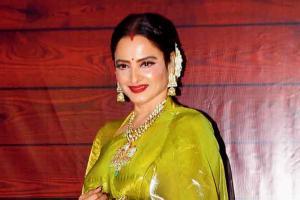 Frozen in time! At 66, Rekha is as beautiful as ever
