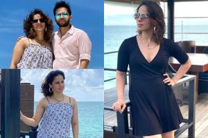 Saina Nehwal enjoys Maldives getaway with hubby P Kashyap