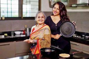 Sameera and her mom-in-law, Manjri Varde on their sassy relationship