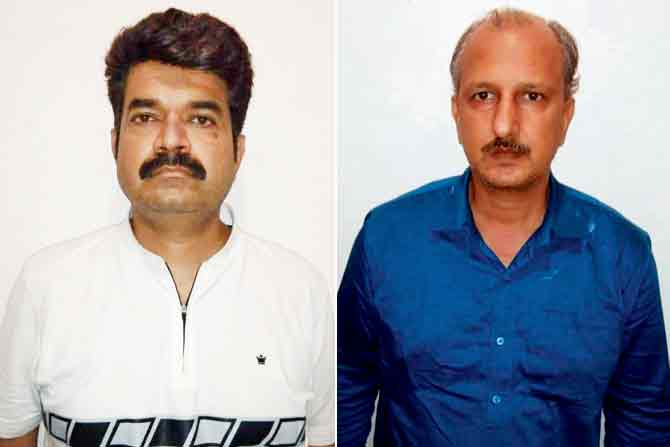 hirish Shetty, owner of Fakt Marathi; Narayan Shetty, owner of Box Cinema;