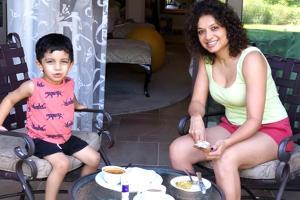 Robin Uthappa's wife Shheethal enjoys breakfast with 'the boss'