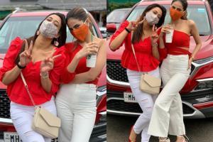 See Photos: Shweta Tiwari celebrates birthday with daughter Palak