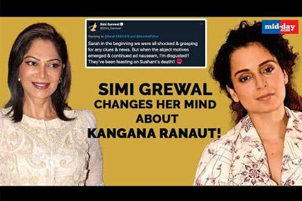Simi Garewal changes her mind about Kangana Ranaut!