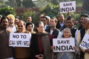 Freedom of speech suspended,dissent labelled as terrorism: Sonia Gandhi