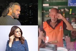 Suniel Shetty, Raveena and others share 'Baba Ka Dhaba' viral video