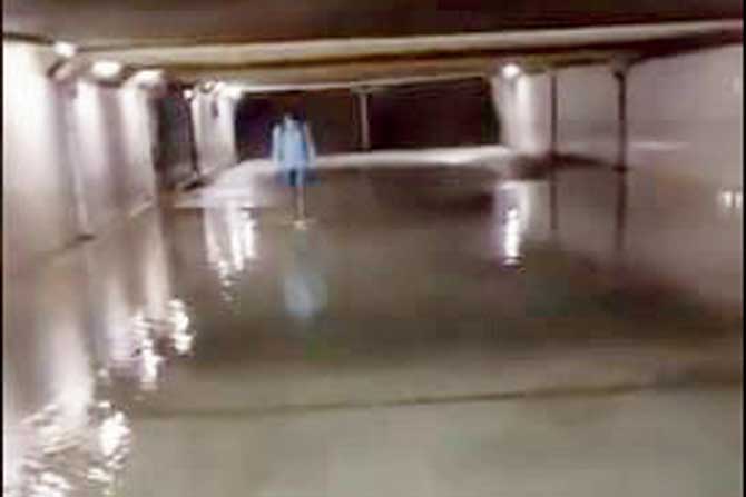  the flooding is being caused due to several leakages