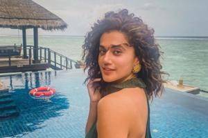 Taapsee Pannu back to work mode after Maldives vacation