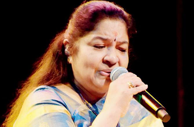 Chithra takes stage