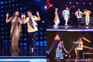 TMKOC's Jethalal shakes a leg with Malaika Arora on India's Best Dancer