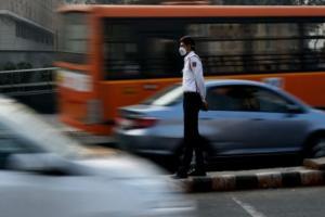 Caught on camera: Cop dragged on car bonnet in Delhi; one held