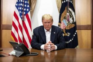 Donald Trump leaves hospital briefly amid COVID-19 treatment