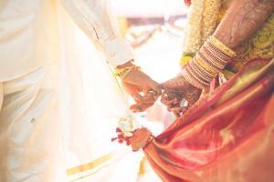 Indian-origin couple pull off unusual COVID-19 secure drive-in wedding