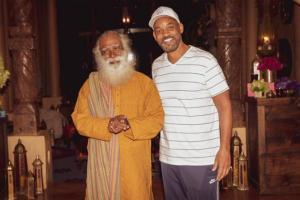 See photos: When spiritual leader and author Sadhguru met Will Smith