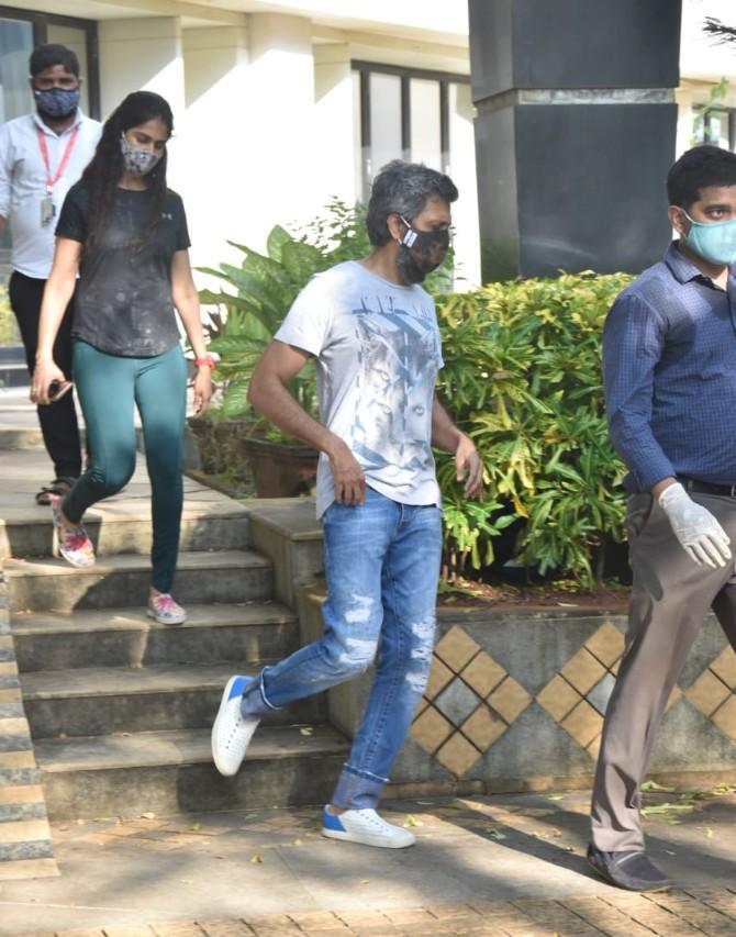 The actor immediately moved out of their Worli residence to practice the 14-day quarantine in their suburban apartment. 