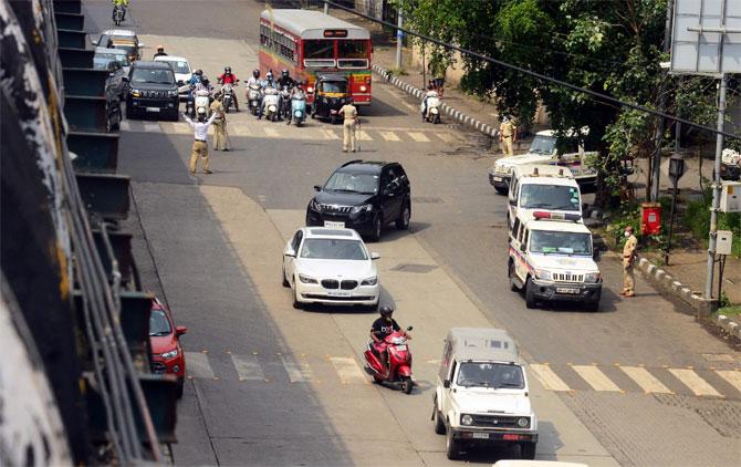 Security was tightened at Mumbai airport since the morning apprehending possible attack on the actress and to avoid any untoward incident. As reported by IANS, soon after the flight landed, Kangana, seated at a window seat beside her sister Rangoli reportedly switched on her phone and started checking photographs of her Bandra office being demolished by the BMC.