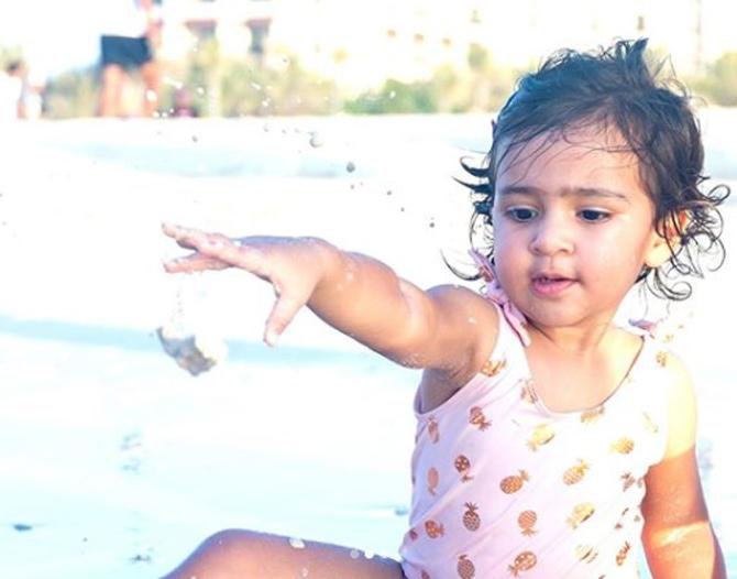 Rohit Sharma and Ritika Sajdeh's daughter Samaira was born three years later, in December 2018.