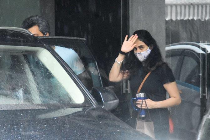 Used to the hustle and bustle that comes with raising two kids, Genelia Deshmukh said the silence was initially unsettling. 