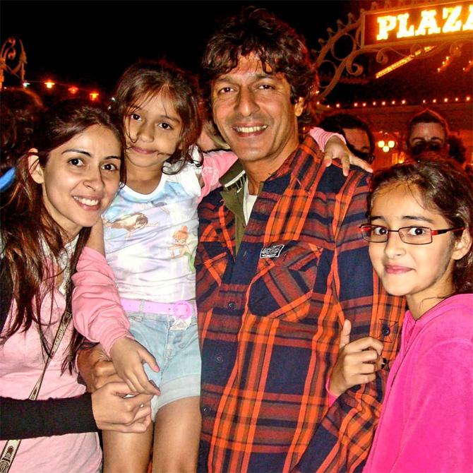 Chunky Panday and Bhavana welcomed their second child - daughter Rysa in 2005. While Chunky's elder daughter has already made a name in Bollywood, Rysa is still studying in school.