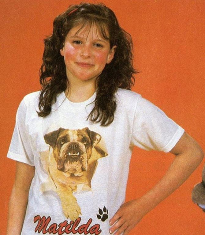 Stephanie McMahon did not have it all on a silver platter! She initially modelled for WWE merchandise, t-shirts in various catalogs.